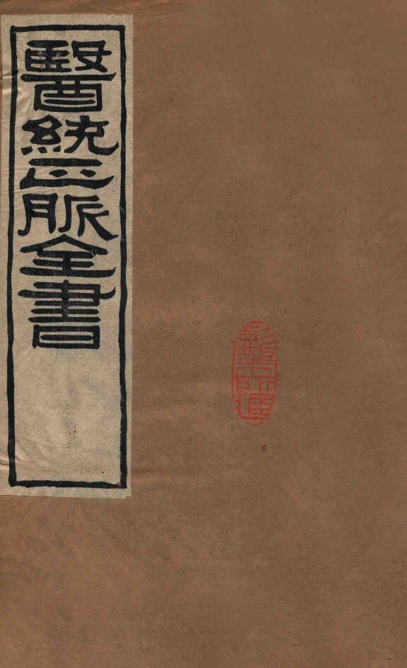 医统正脉全书  类证活人书  27 封面