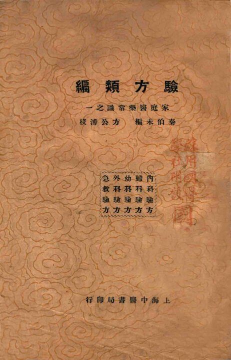 验方类编 封面
