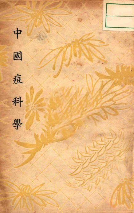 中国痘科学 封面