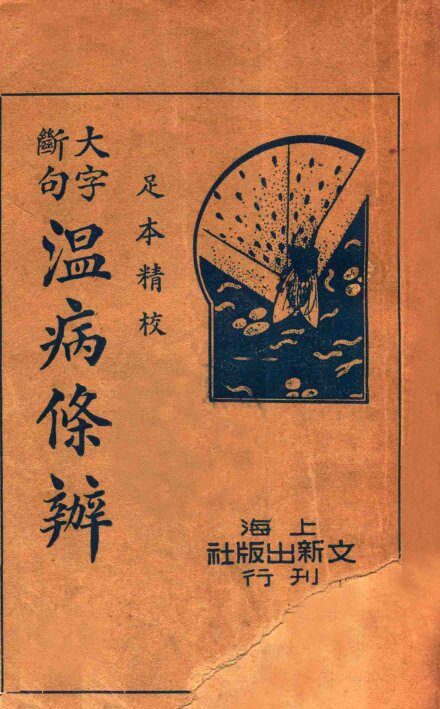 温病条辨  上 封面