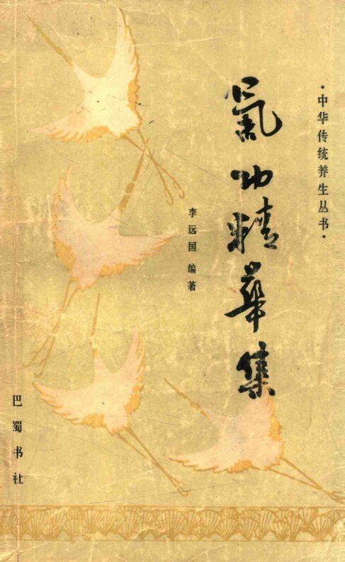 中华传统养生丛书  气功精华集 封面