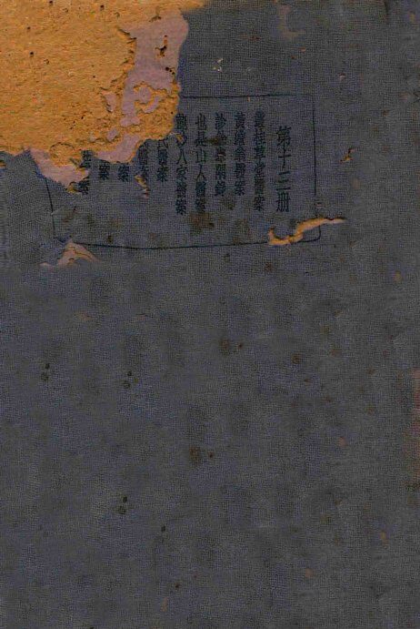 珍本医书集成  第13册  医案类  2 封面