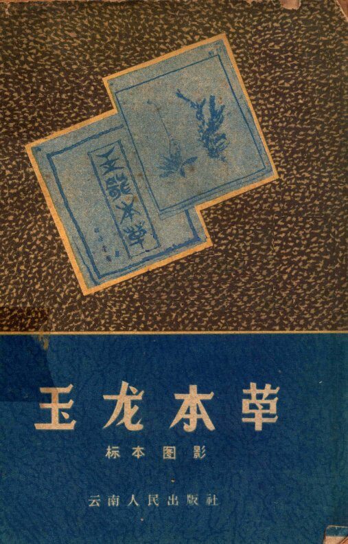 玉龙本草标本图影 封面