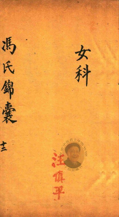 冯氏锦囊秘录  12  卷17 封面