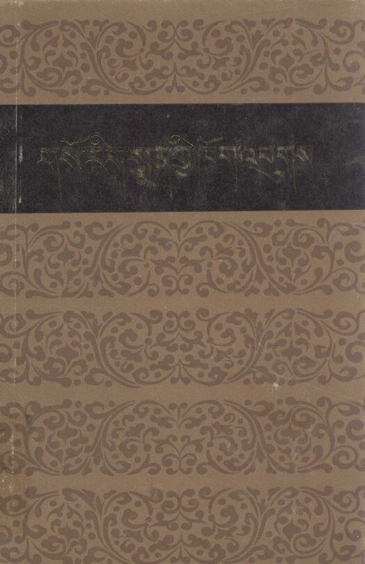 藏医史  藏文 封面