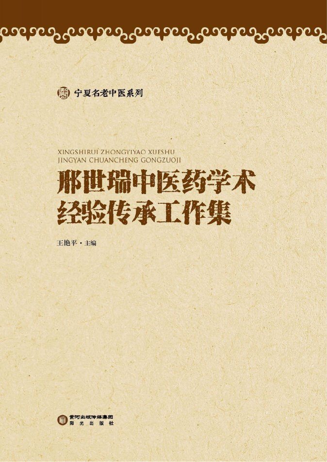宁夏名老中医系列  邢世瑞中医药学术经验传承工作集 封面